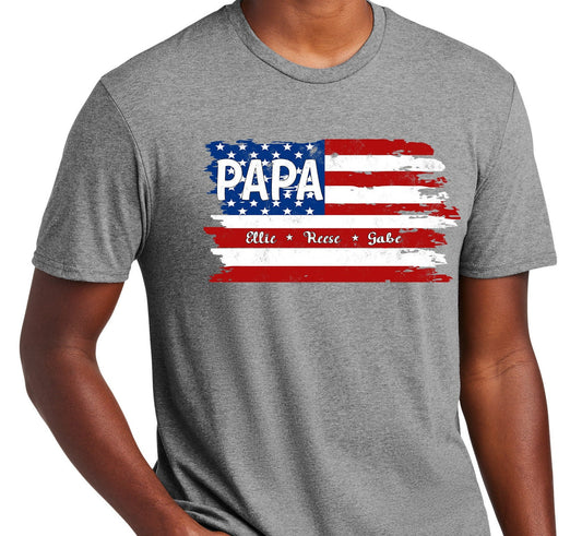 Papa shirt Funcle fun uncle saying shirt dad fathers day shirt for him American flag Shirt Patriotic American flag 4th of July shirt Grandpa