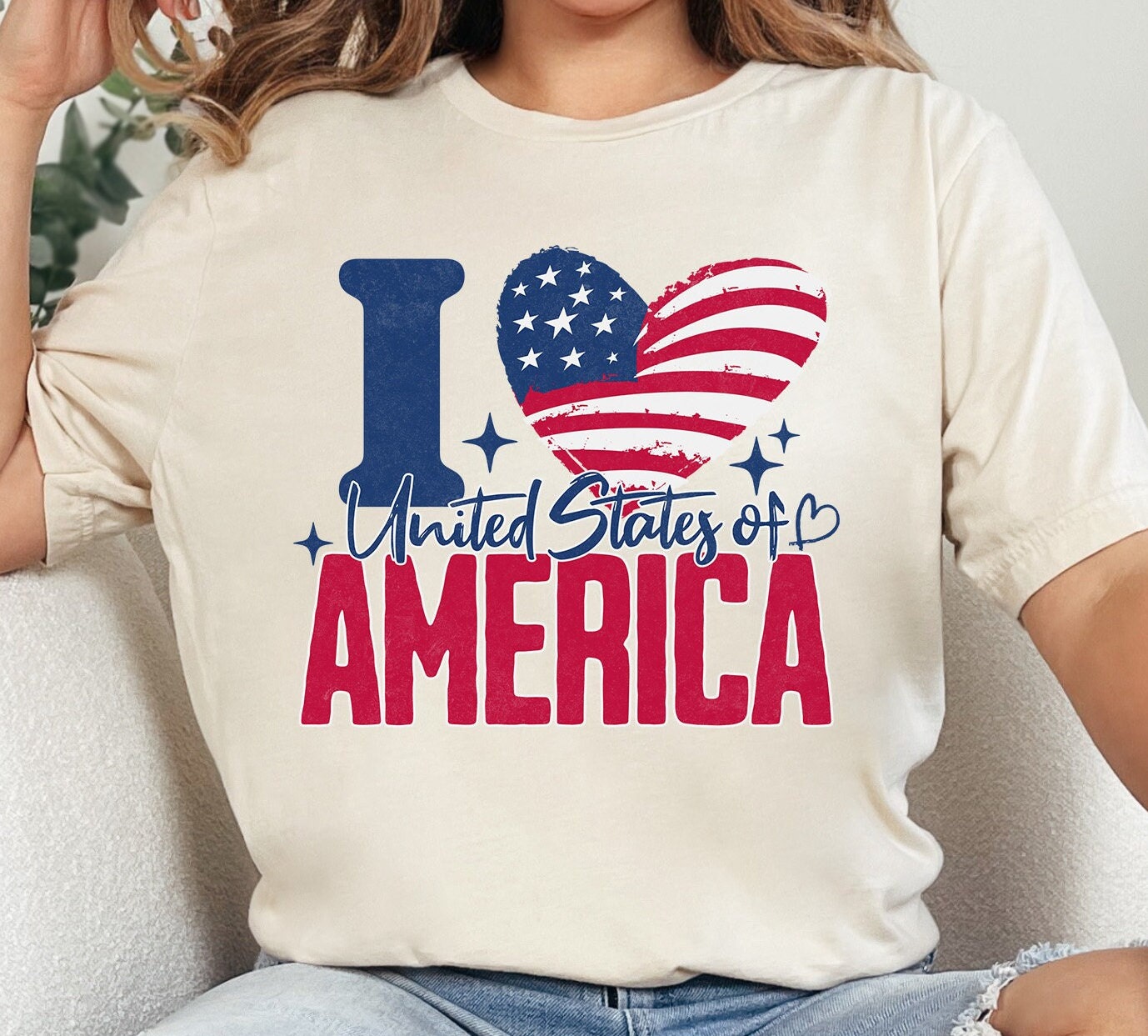 I heart United States of America Shirt American Flag Heart Shirt America USA 4th of July Memorial Day Tee Toddler Youth Shirt Patriotic